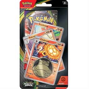Perfect Order - Premium Checklande Blister - Cinderace, Raboot, Scorbunny - Pokemon kort